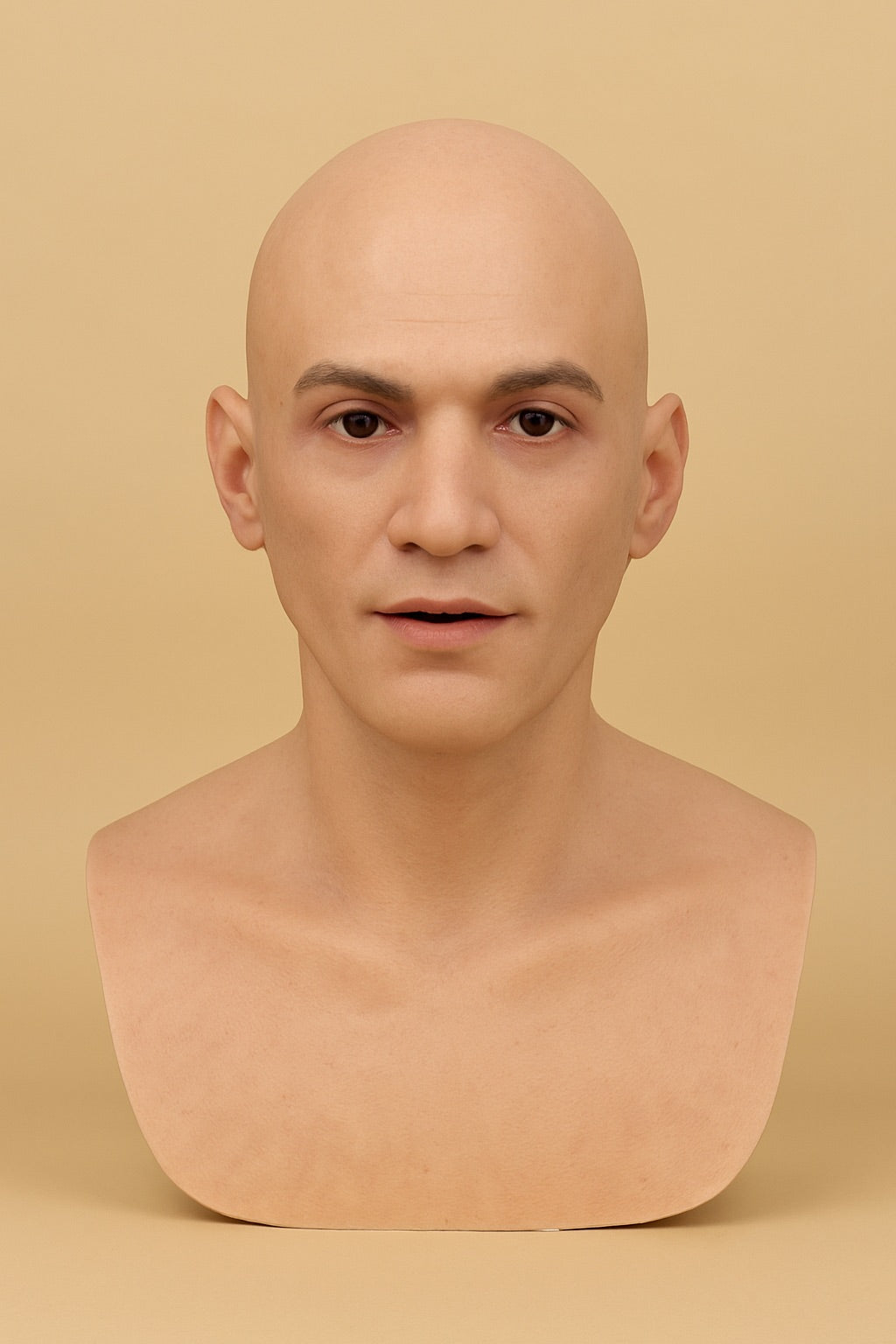 Glatzkopf Maske