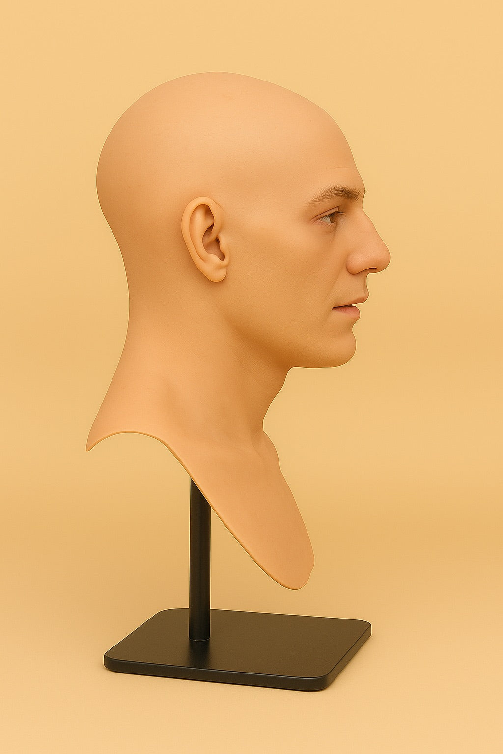 Glatzkopf Maske